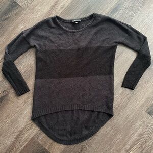 BCX Charcoal Crew Neck Knit Sweater